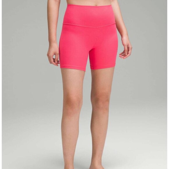 Lululemon Align High-Rise Short 6" Lip Gloss Size 10 - Picture 3 of 7
